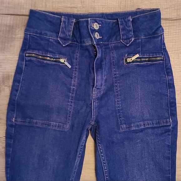 Free people stretch flare jeans 27 - Picture 10 of 16